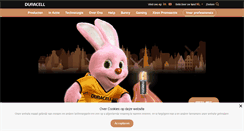 Desktop Screenshot of duracell.nl