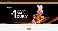 Desktop Screenshot of duracell.es