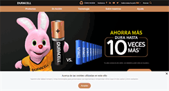 Desktop Screenshot of duracell.mx