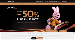 Desktop Screenshot of duracell.ch